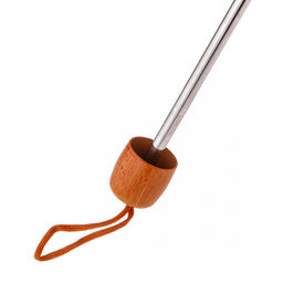 Зонт механический Шотландка плащевка, 8 лучей, д/купола 94см, 3 сложения, 24см в сложенном виде, пластмассовая ручка, красный с зеленым, 210гр (Китай) - Домашняя мода фото 6