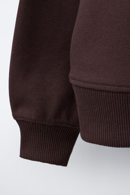 INTERLOCK SWEATSHIRT AND WIDE-LEG TROUSERS SET - Zara фото 23