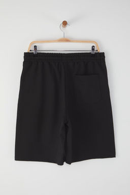 TRENDYOL MAN Siyah Oversize/Genis Kesim Bask?l? Sort & Bermuda TMNSS25SR00050 - Trendyolmilla фото 5