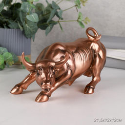 Статуэтка Бык 21,5х11,4х12,2 см / QMH20288-48 /уп 18/