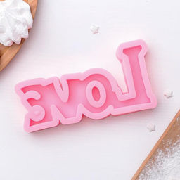 Молд для заливки Любовь, силикон, 14.5?7.5 см, МИКС