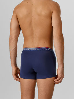 Цена за 2 штуки! Трусы боксеры мужские синие - Mark formelle фото 3