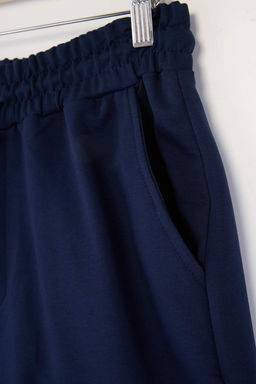 Lacivert-Yesil Basic Regular/Normal Kesim Duz 2li Paket Sort TMNSS21SR0095