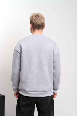 Свитшот мужской "Йошкар-Ола" серый меланж