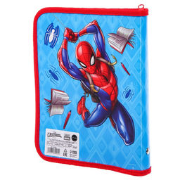 Папка пластиковая для тетрадей А5, на молнии, Человек-паук - Marvel фото 4
