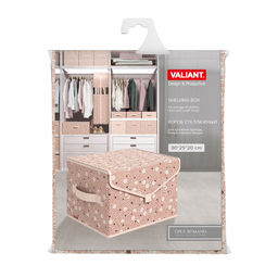 Короб стеллажный с крышкой, малый, 30*25*20 см, OPUS ROMANO AURA, шт - Valiant фото 7