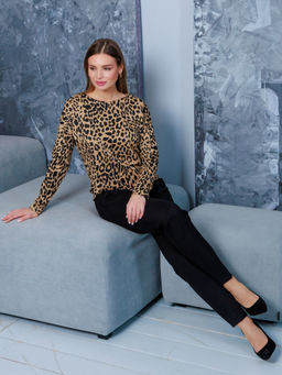 06-864 Джемпер - Вишня фото 6