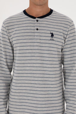 Erkek Lacivert Pijama Tak_m_ Sepette S_rpriz _ndirim - U.s. polo assn фото 6