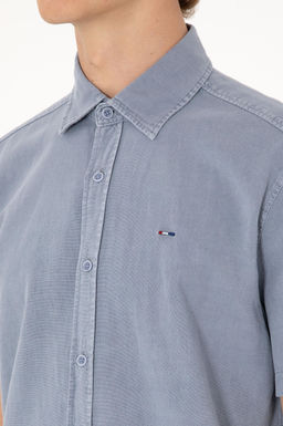 Erkek Mavi K_sa Kollu G_mlek Sepette S_rpriz _ndirim - U.s. polo assn фото 7