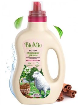BioMio. BIO-SOFT Экологичный кондиционер для белья.Корица. Концентрат. 1000 мл