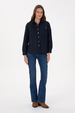 Kad_n Lacivert Uzun Kollu G_mlek - U.s. polo assn фото 4