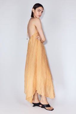 Vestido halter con escote coraz?n - H&m фото 5