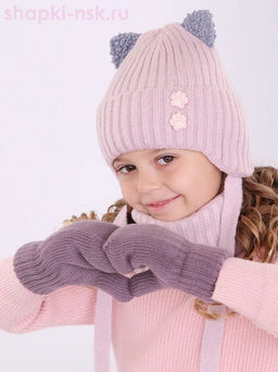 845-TM шерсть (р-р 16/9-10 лет) Варежки - Теплыши фото 2