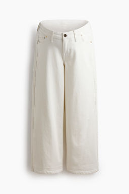 MAMA Wide Low Waist Ankle Jeans - H&m фото 4