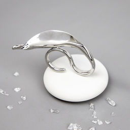 Кольцо Арт. 3V-6034-W - MyGemma фото 2