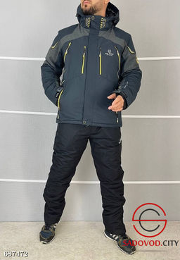 Мужской зимний горнолыжный костюм