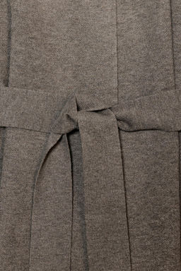 PLAIN KNIT CARDIGAN WITH BELT - Zara фото 22