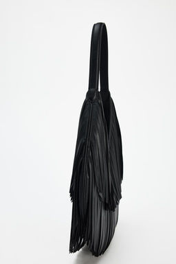 FRINGED TOTE BAG - Zara фото 10