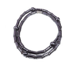 Бусы из гематита - регулирует давление, очищает биополе от негатива, дарует защиту 45см