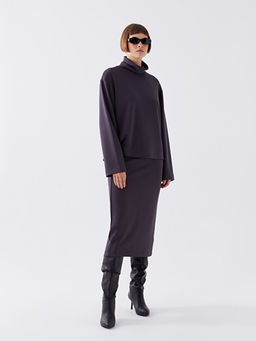 Kad?n Dar Fit D?z Etek