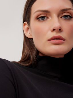 Водолазка женская 1231143002 black - Eleganzza фото 2