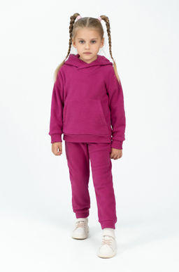 Костюм детский флисовый фуксия