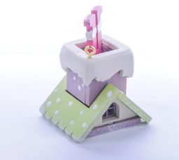 Декоративная елочная игрушка: Домик с ногами Санта Клауса 90YY61504 - Idh фото 5