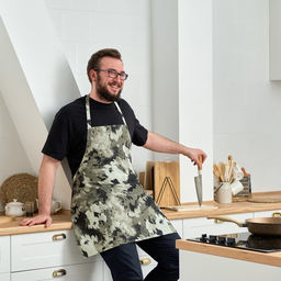 Фартук Этель Real hero 73?71 см, 100% хлопок, репс 210 г/м?