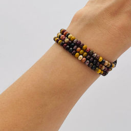 Бусины для украшений из Яшмы Мукаит - Радуга самоцветов фото 2