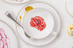 Чашка с блюдцем Мак, 0,25 л - Anna lafarg emily фото 11