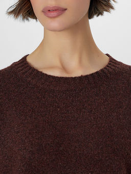 Джемпер женский коричневый - Mark formelle фото 4