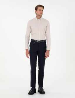 Bej Slim Fit Uzun Kollu G_mlek - Pierre cardin фото 4