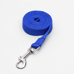 Поводок 1,2 х 2 см, полиэстер, синий