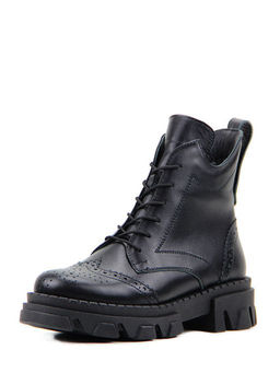 Ботинки EDART 338.astra32 bl.black/байка