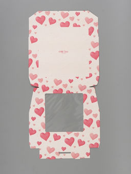 Цена за 5 шт. Коробка складная «Воздушные сердца», 20 × 20 × 4 см