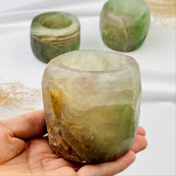 Подсвечник из Флюорита - Радуга самоцветов фото 4