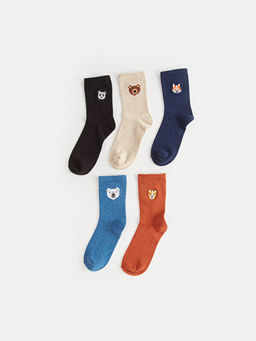 Nak??l? Erkek ?ocuk Soket ?orap 5li