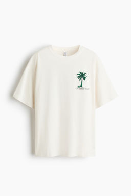 Camiseta oversize estampada - H&m фото 2