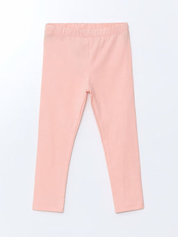 Bisiklet Yaka Bask?l? K?z ?ocuk Tayt 2li