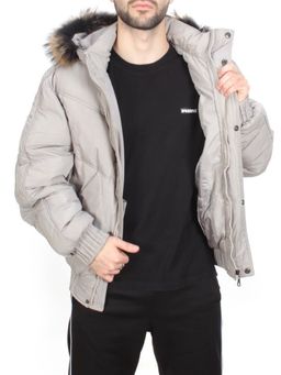 10130 GRAY Куртка мужская зимняя (200 гр. холлофайбер) CUDRSAR