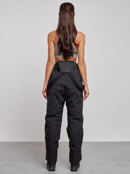 Горнолыжный костюм женский большого размера зимний темно-зеленого цвета 02366TZ - Chunmai фото 20