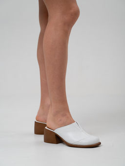 Сабо 5132.23663br.Белый+коричневый