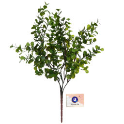 Цена за 2 шт. Искусственные цветы "Волшебство трав" 37см Эвкалипт темно-зеленый