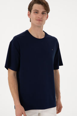 Erkek Comfort Fit Bisiklet Yaka Lacivert Ti__rt Sepette S_rpriz _ndirim - U.s. polo assn фото 3