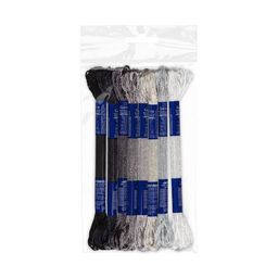 Нитки для вышивания Gamma набор мулине VM-08 100% вискоза 8 x 8 м