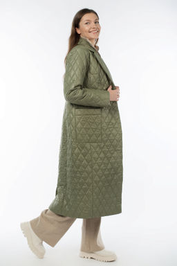 01-10766 Пальто женское демисезонное (пояс)