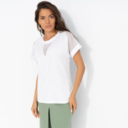 Футболка из эластичной ткани, Всегда нарядна - Charutti фото 3