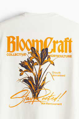 Camiseta con motivo estampado Loose Fit - H&m фото 7