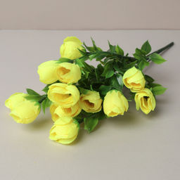 Цветок искусственный Букет пионов 35 см / WSN-01 /уп 2/100/600/ - Галеонтрейд фото 3