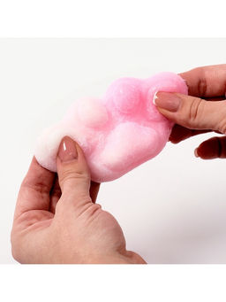 Сквиш антистресс - игрушка «Лапка», с пушистой посыпкой, МИКС